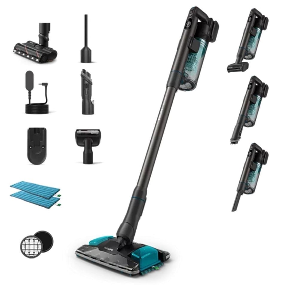 Bekleyen Urun Katalogu Philips Philips 8000 Serisi Aqua XC8154/10 Şarjlı Dik Süpürge