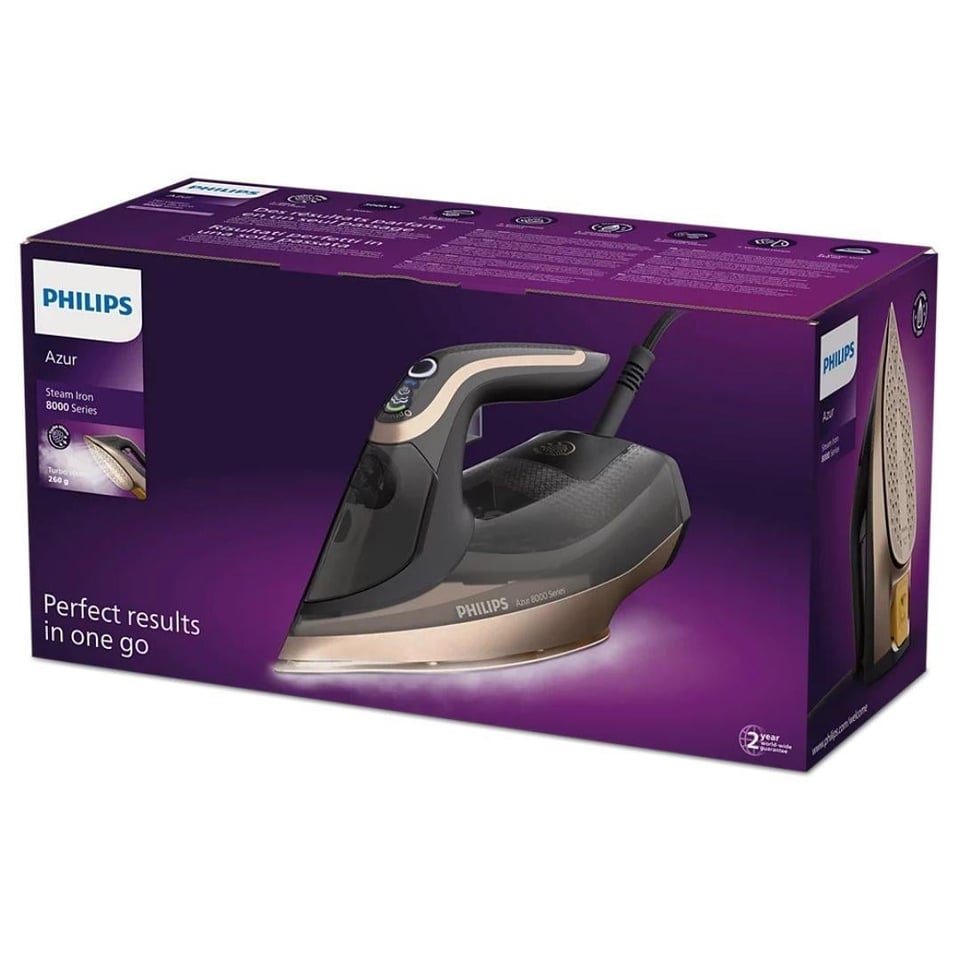 Bekleyen Urun Katalogu Philips Philips Azur 8000 Serisi DST8070/80 3000 W Buharlı Ütü