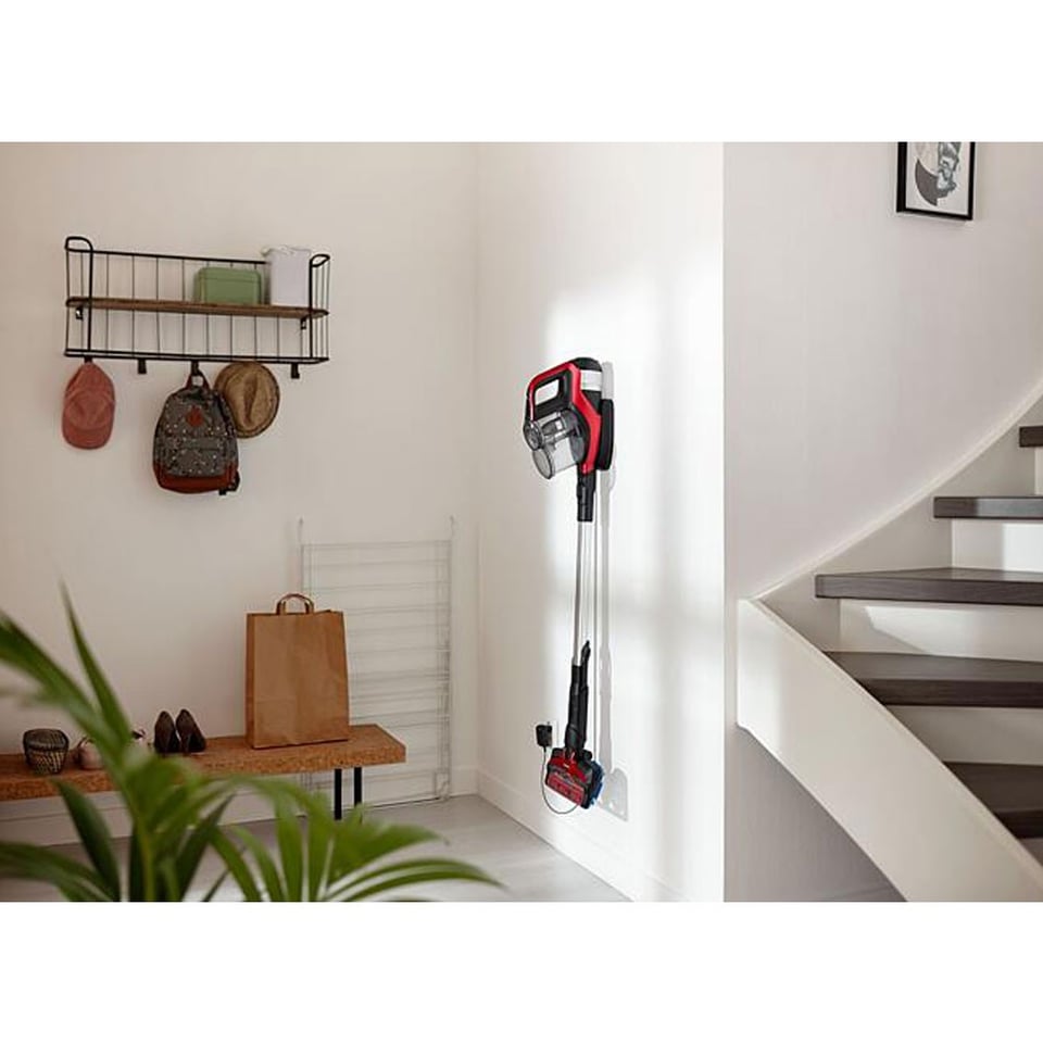 Philips XC7043/01 Şarjlı Dik Süpürge Kırmızı