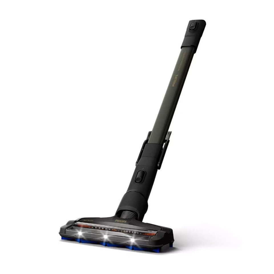 Philips XC8349/01 8000 Aqua Plus Kablosuz Şarjlı Dik Süpürge, 80 dk Kullanım Süresi, Siyah