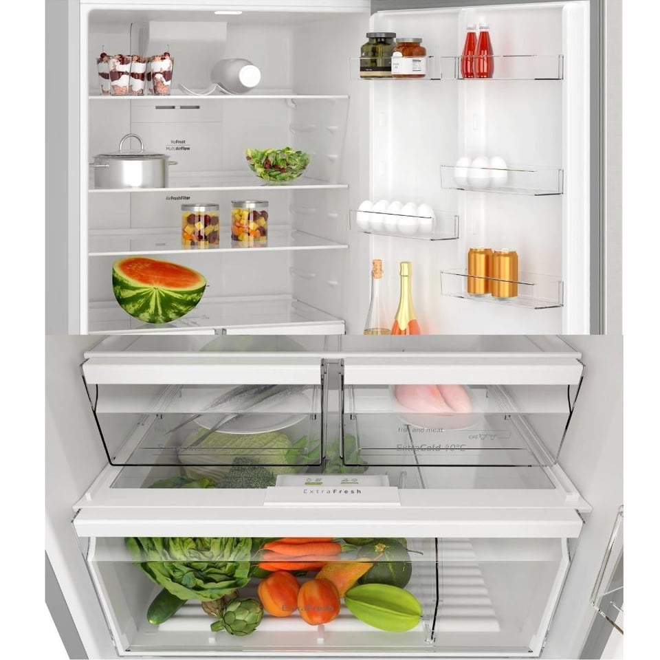 Bekleyen Urun Katalogu Profilo Profilo BD2176IEXN Inox 542 L 186*75*80  Üstten Donduruculu Buzdolab