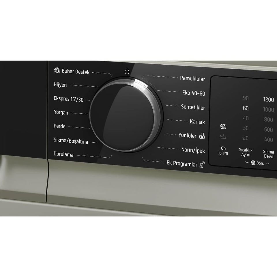 Çamaşır Makinesi Profilo Profilo CGK252ZSTR 10 Kg 1200 Devir Home Connect Gümüş Çamaşır Makinesi
