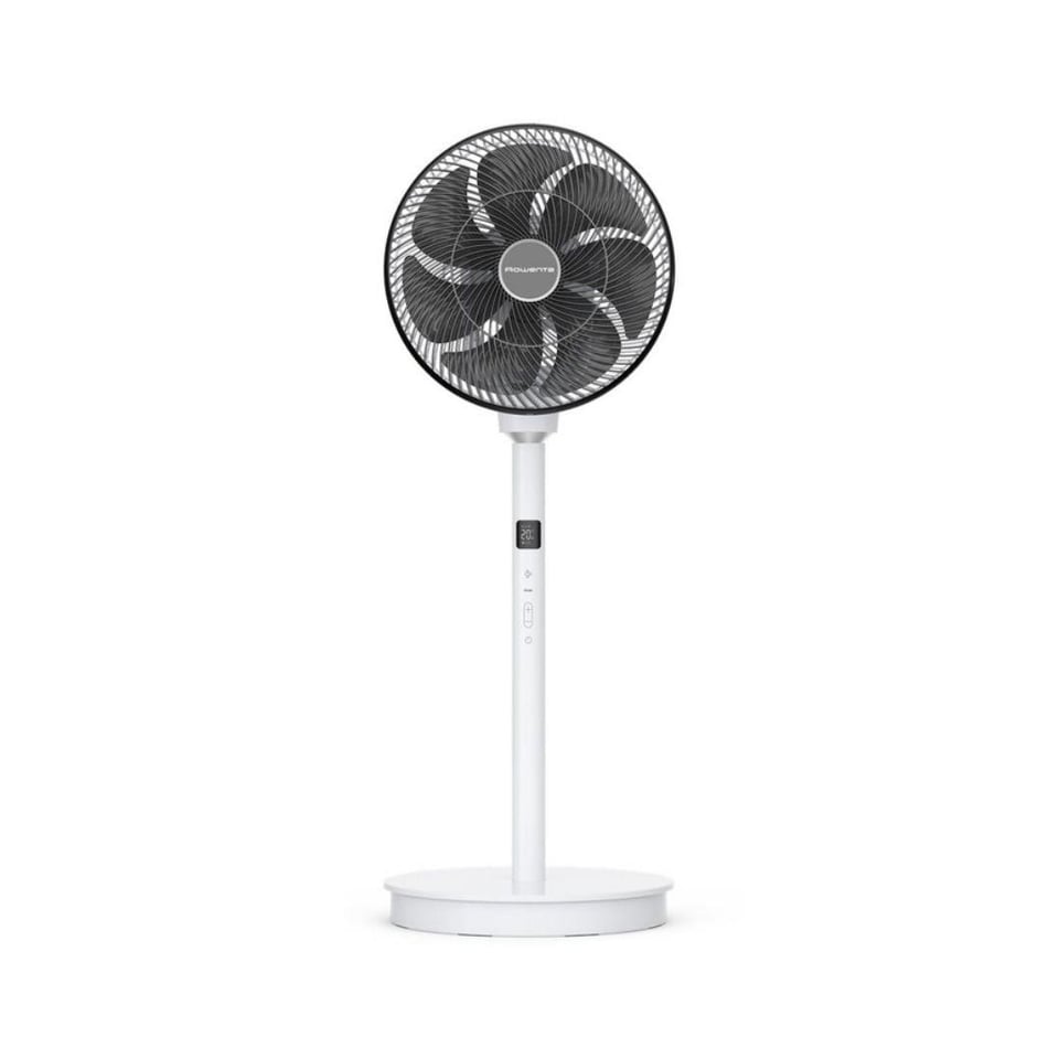 Vantilatör Rowenta Rowenta QV5040 Turbo Twist Silence 20 Hız Ayarlı Sessiz Uzaktan Kumandalı 3'ü 1 Arada Kompakt Vantilatör Beyaz