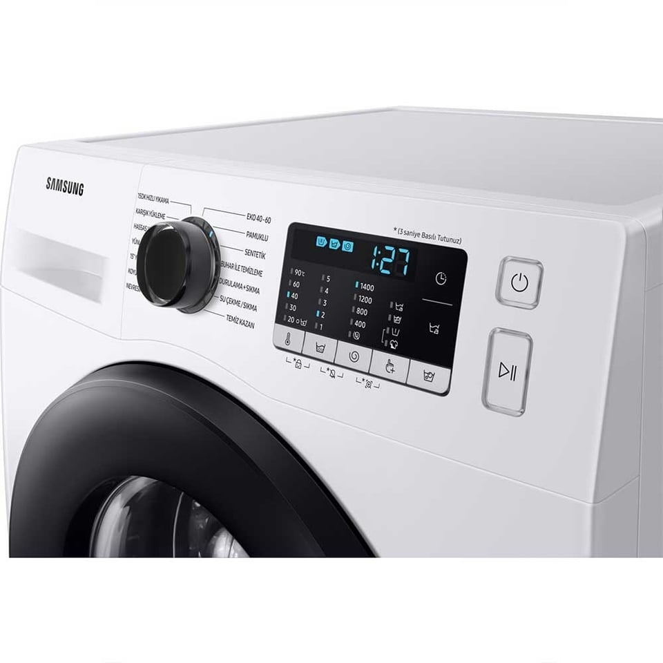 Samsung WW11BGA046AEAH 11 Kg Beyaz Çamaşır Makinesi