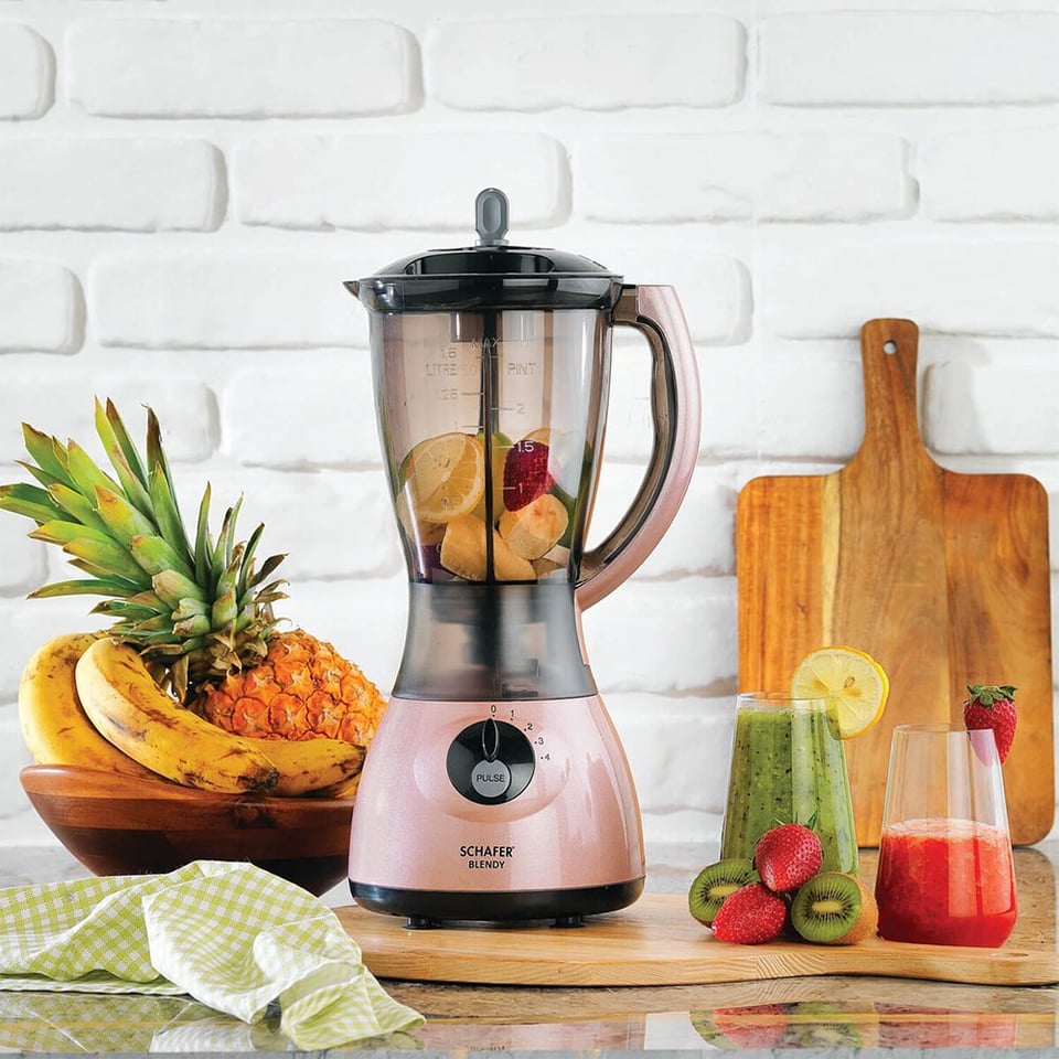 Schafer 1S056-25023-GUL01 Schafer Blendy Sürahi Blender- 2 Prç-Rose