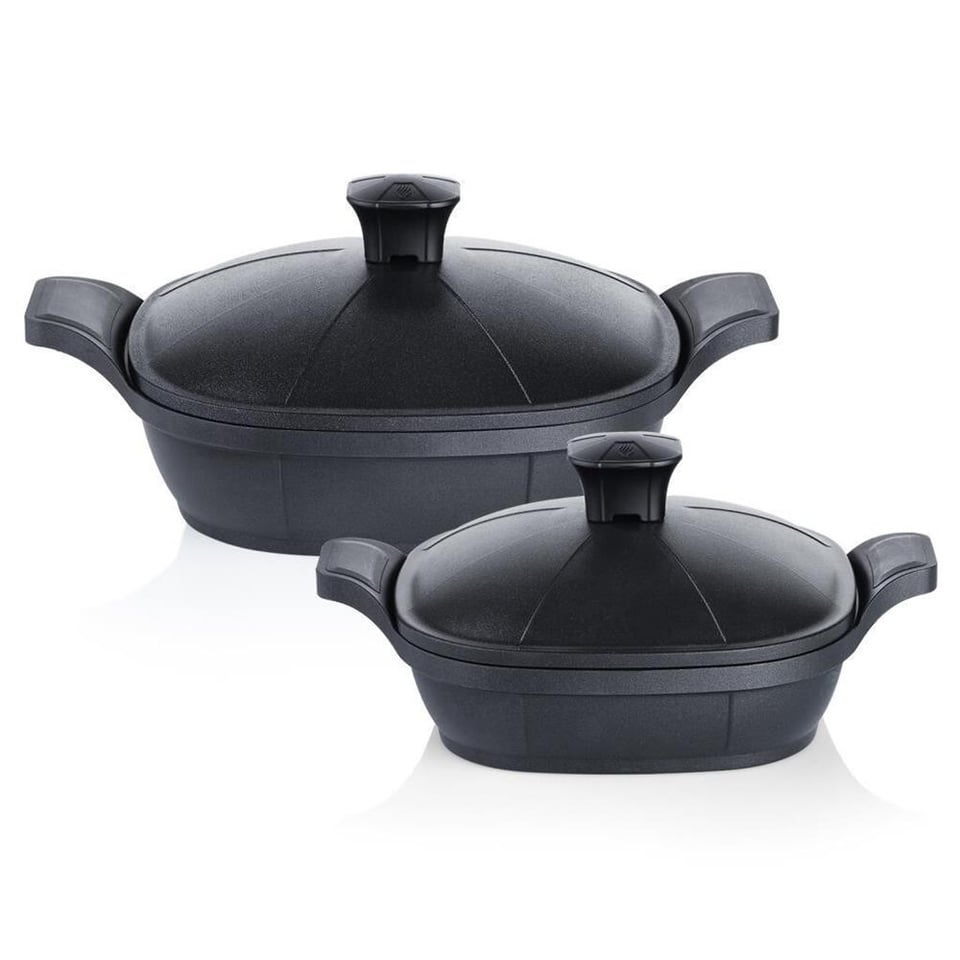 Schafer 1S2023-22007-SIY01 Felsen Döküm Sahan Seti 2'li 18-22 cm