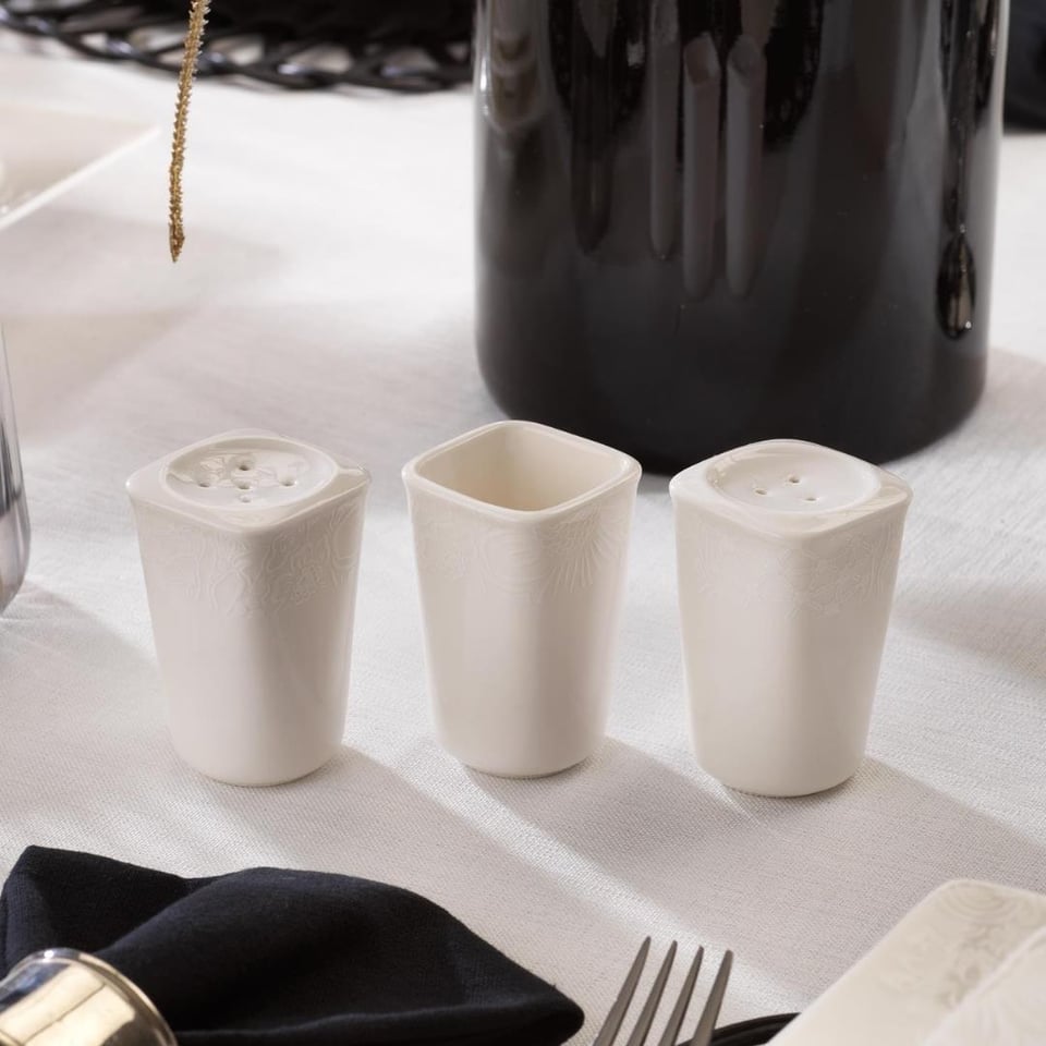 Yemek Takımları Schafer züccaciye Schafer 1S2407-01001-BYZ04 Glamor Sense Yemek Takım-60 Parça-Beyaz