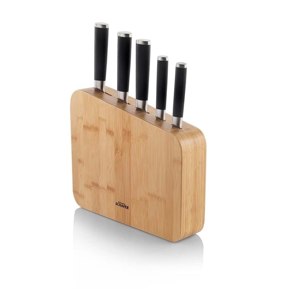 Schafer 1S687-14005-KAH05 Solide Bıçak Seti-6 Prç.-Kah-05