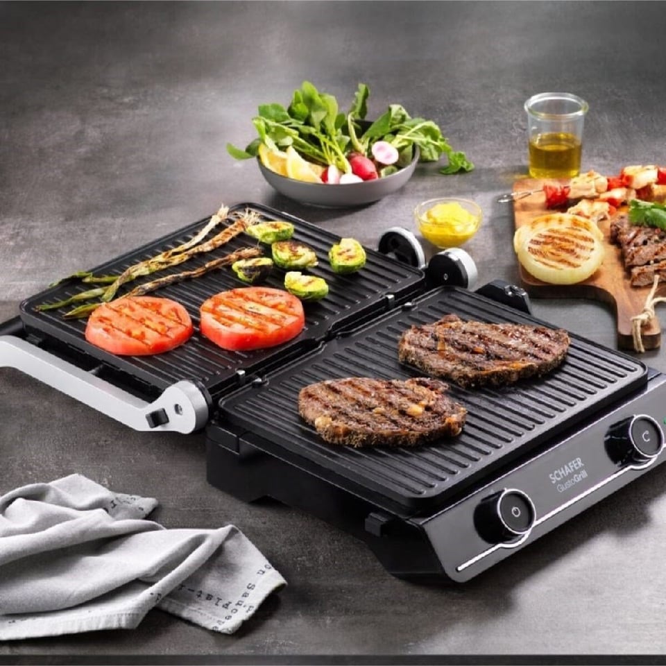 Schafer 2S251-25007-SIY01 Gusto Grill Tost ve Izgara Makinesi