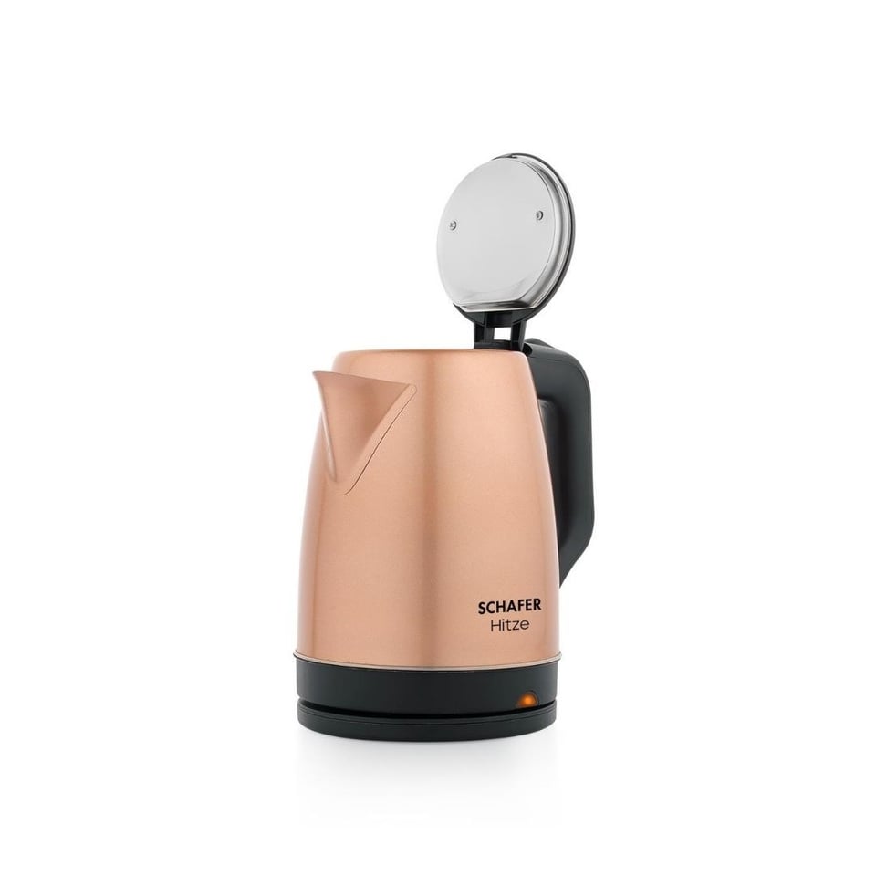 Bekleyen Urun Katalogu Schafer Küçük Ev Aletleri @Schafer 2SE281-25003-ROS01 Hitze Paslanmaz Çelik Su Isıtıcı (Kettle)-Rosegold