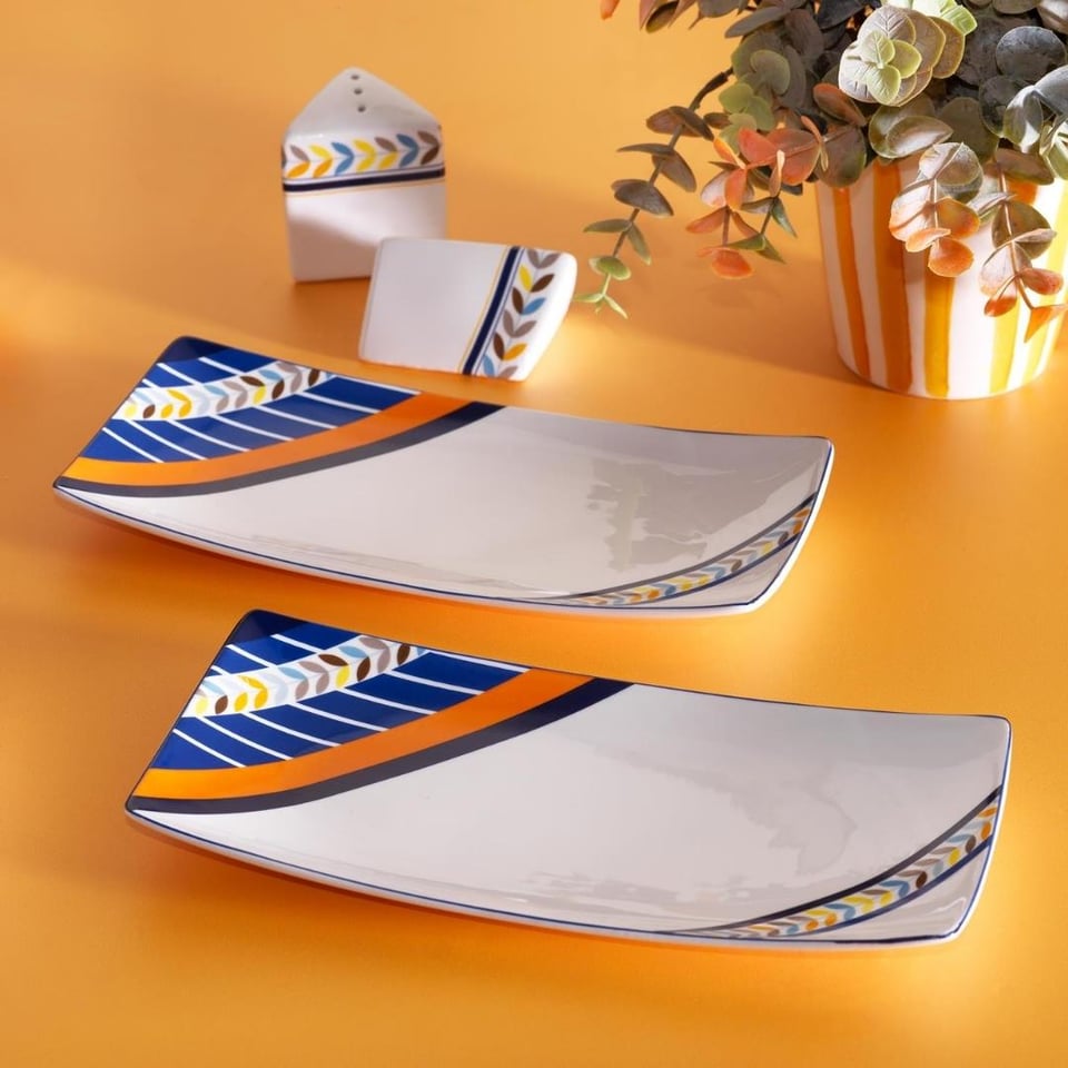 Kahvaltı Takımları Schafer züccaciye Schafer Day Kahvaltı Takımı-32 Parça-Lacivert