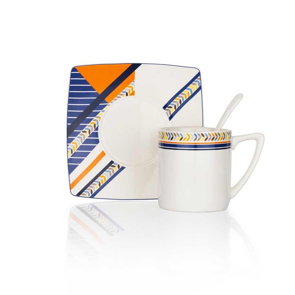 Schafer Day Kahvaltı Takımı-32 Parça-Lacivert