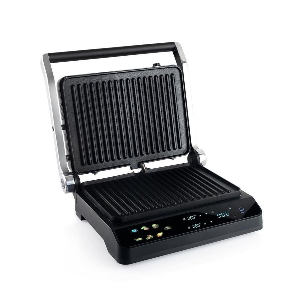 Tost Makinesi Schafer Küçük Ev Aletleri Schafer DigiChef 2000W 6 Dilim Tost ve Izgara Makinesi – Inox