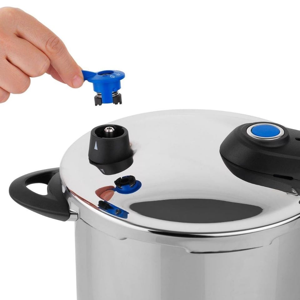 Düdüklü Tencere Schafer züccaciye Schafer Gusto Chef 4+7 Litre 4 Parça İnox Düdüklü Tencere Seti