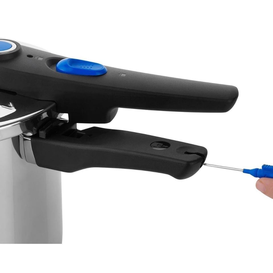 Düdüklü Tencere Schafer züccaciye Schafer Gusto Chef 4+7 Litre 4 Parça İnox Düdüklü Tencere Seti