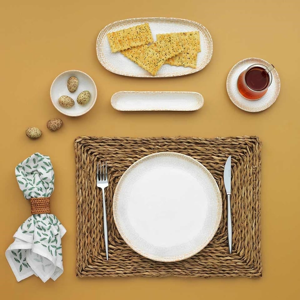 Schafer Lora Kahvaltı Takımı 32 Parça-Bej