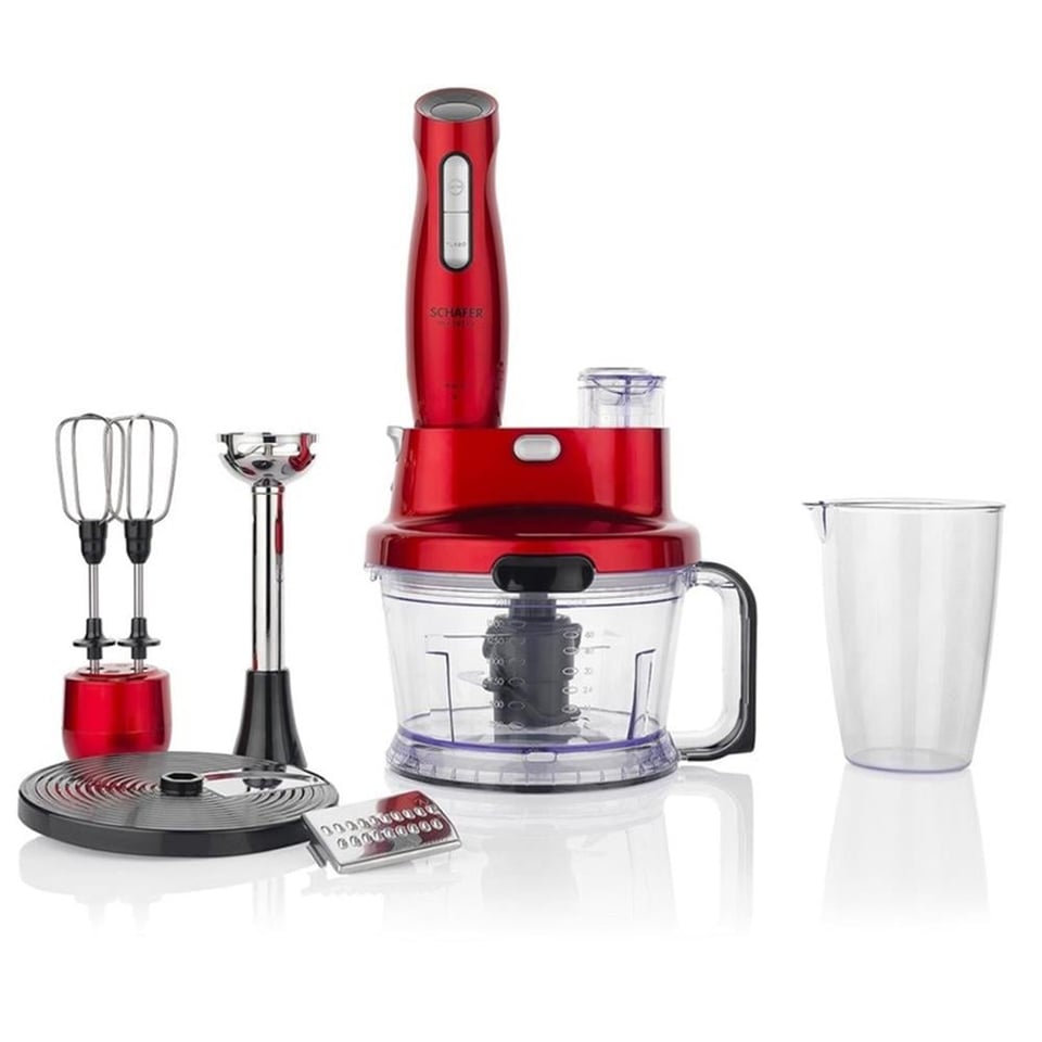 Schafer Meister Kırmızı Multi Blender Set