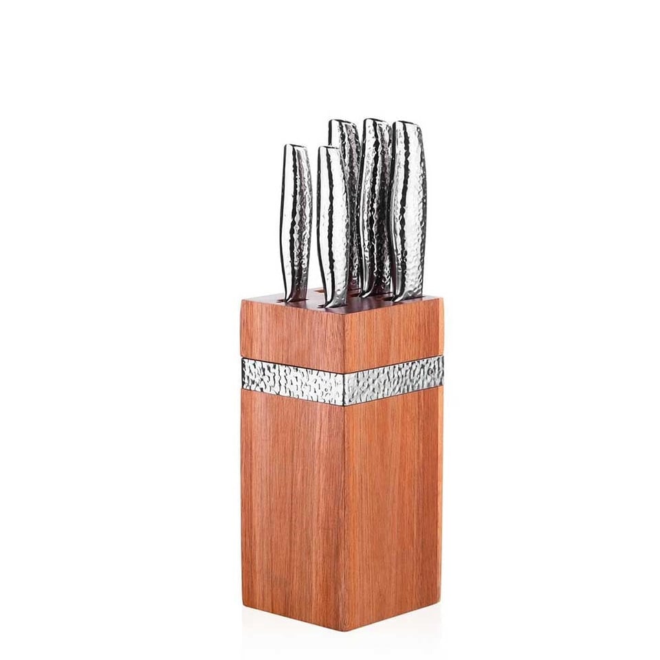 Schafer  Solıde Bıçak Seti-6 Prç.-Inox-07