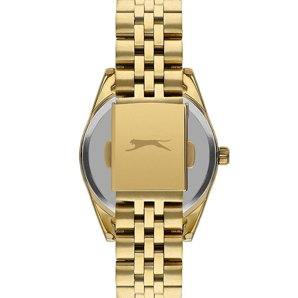 Saat Slazenger Byn Slazenger Kadın Altın Renk 3 ATM Quartz Kol Saati