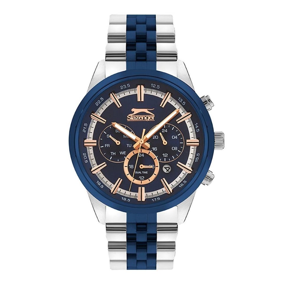 Saat Slazenger Slazenger SL.09.2204.2.02 Lacivert Çelik Erkek Kol Saati