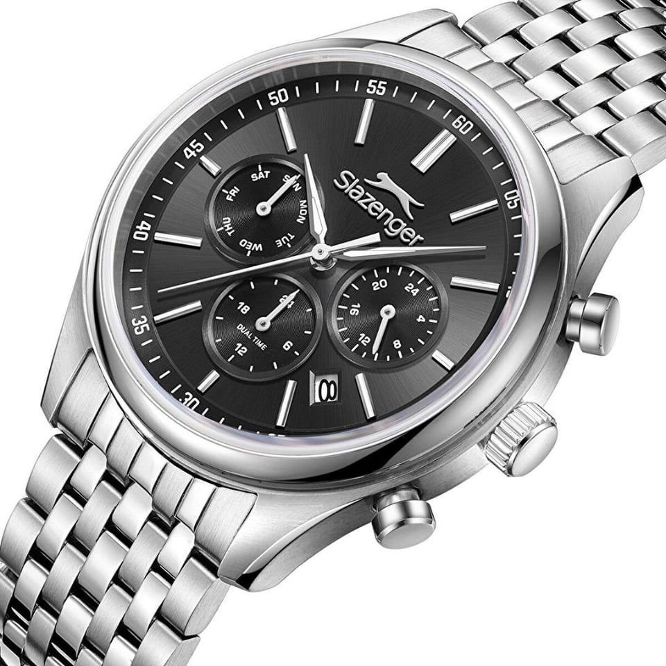 Bekleyen Urun Katalogu Slazenger Slazenger SL.09.2487.2.02 Erkek Metal Kasa Kol Saati