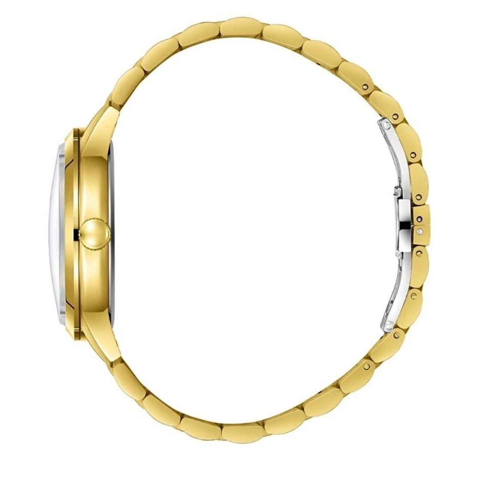 Erkek Saat Slazenger Slazenger SL.09.2495.1.05 Erkek Kol Saati Altın Çelik Kordon 42 mm