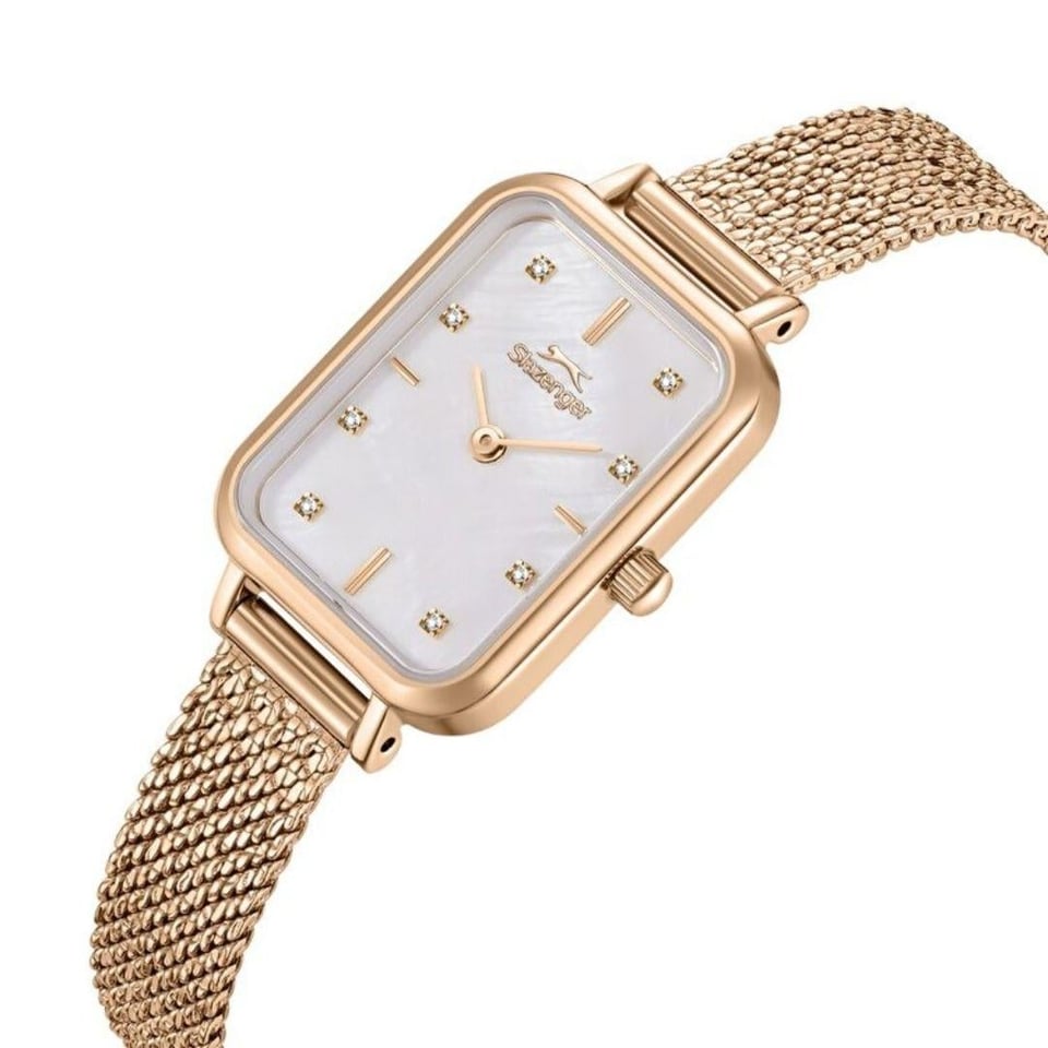 Kadın Saat Slazenger Byn Slazenger SL.09.2550.3.05 Kadın Kol Saati – Şık Rose Gold Tasarım