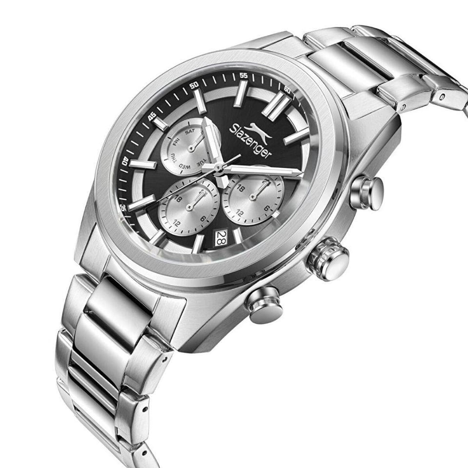 Erkek Saat Slazenger Slazenger SL.09.2554.2.01 Erkek Kol Saati – Paslanmaz Çelik, 42 mm