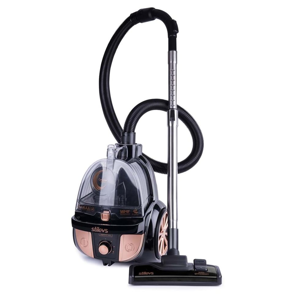 Stilevs SET12302 Spektron Torbasız Elektrikli Süpürge - Siyah&Bakır