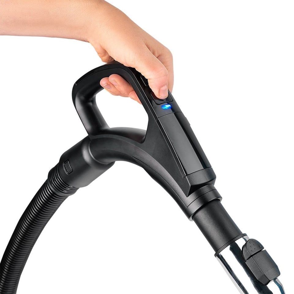 Stilevs SET12350 Maxtron Premıum Torbasız Elektrikli Süpürge Dijital Siyah-Sedefli Mavi