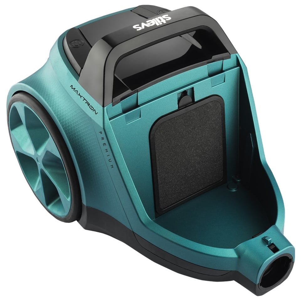Stilevs SET12350 Maxtron Premıum Torbasız Elektrikli Süpürge Dijital Siyah-Sedefli Mavi