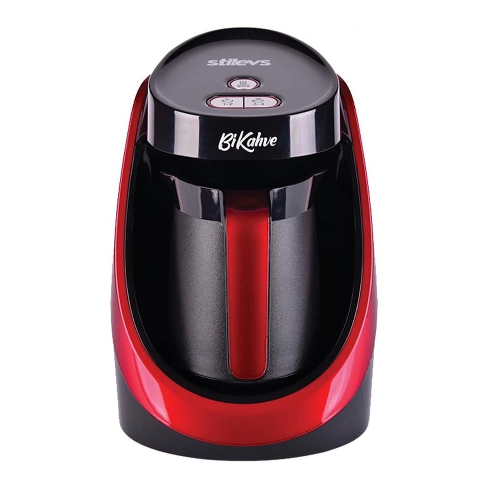 Stilevs SIH31152 Bikahve Otomatik Türk Kahvesi Makinesi - Kırmızı