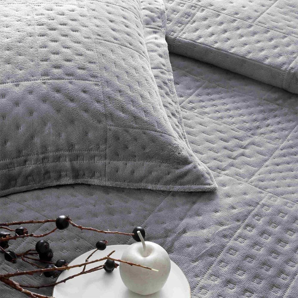 TAC ALVIN YATAK ORTUSU SET, TK, ANTRASİT 4324