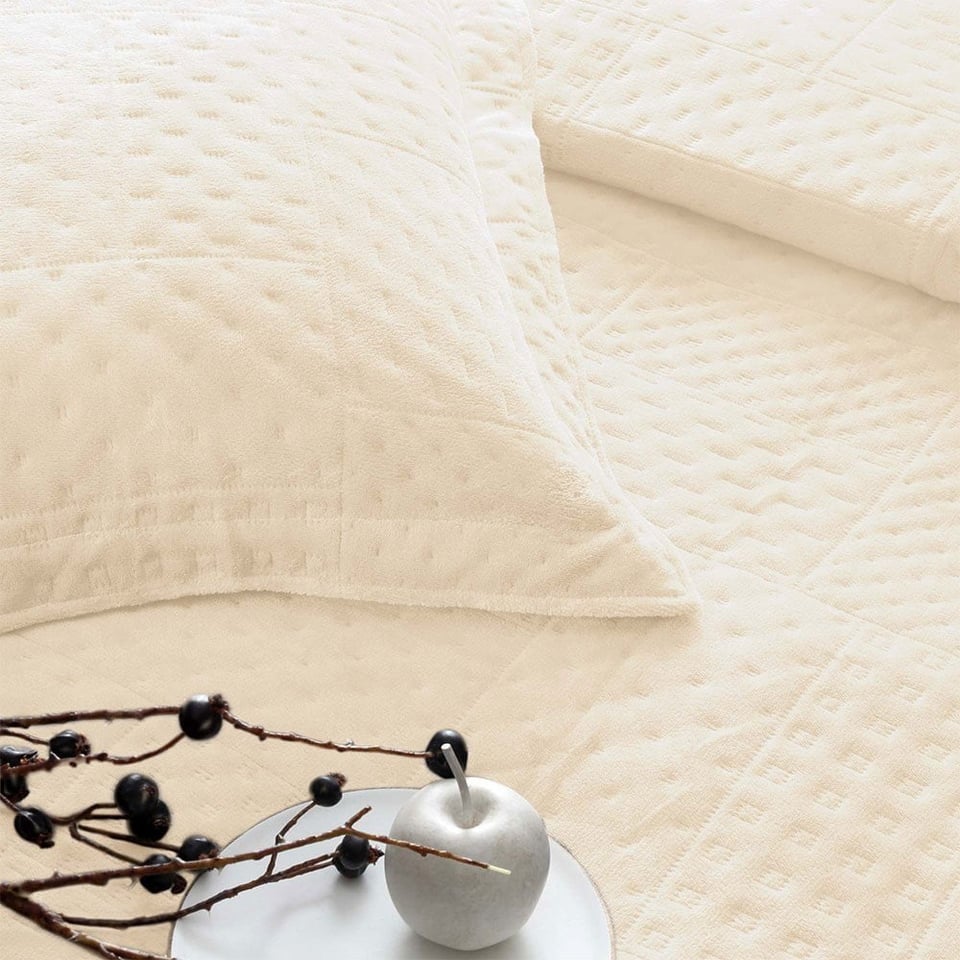 TAC ALVIN YATAK ORTUSU SETI, ÇK, BEJ 4325