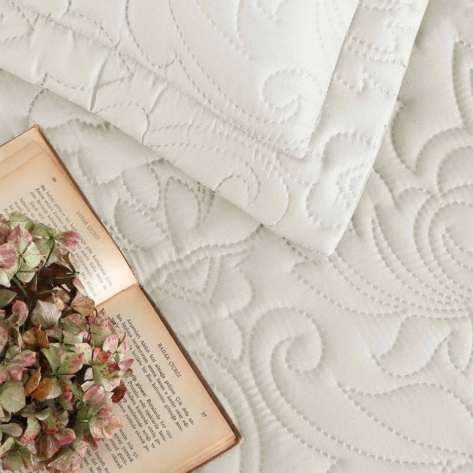 TAC GALA YATAK ORTUSU SETI, ÇK, EKRU 4322