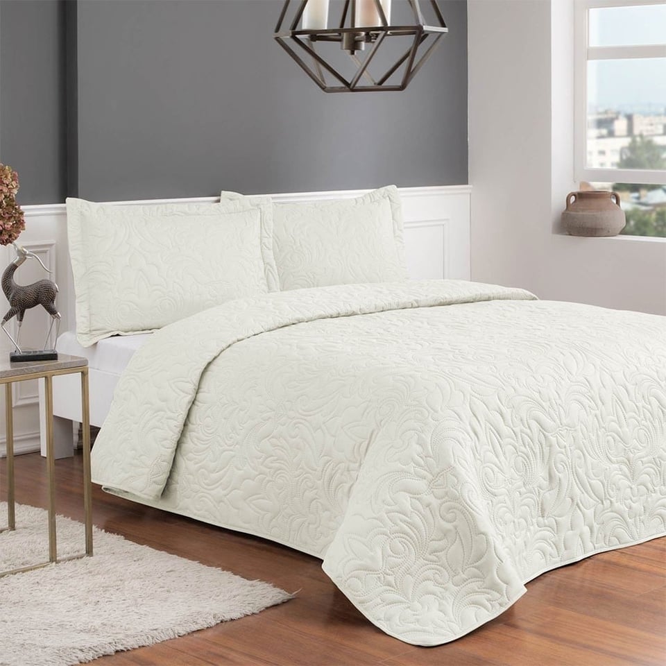 TAC GALA YATAK ORTUSU SETI, ÇK, EKRU 4322