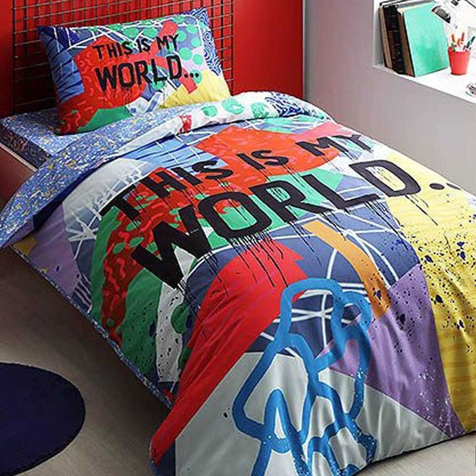 TAC GRAFFITI RF NEV.TK MY WORLD TK MAVI 3519 / 1000038294