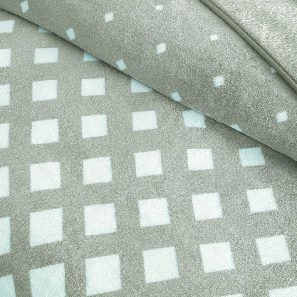 Çift Kişilik Battaniye Taç Taç Noa Çift Kişilik Polyester Battaniye Mint