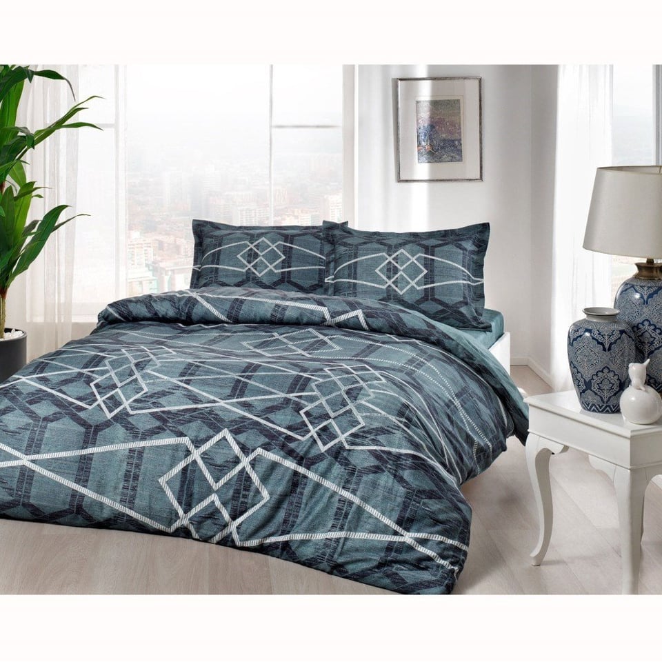 Taç Nova Çift Kişilik Saten Nevresim Takımı