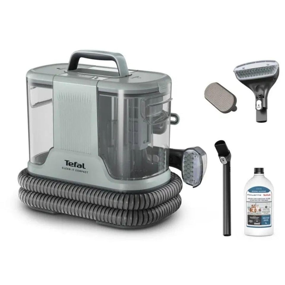 Halı Yıkama Makinesi Tefal Tefal Clean It Kompakt 400 W Halı & Koltuk Temizleyici–1,4 L