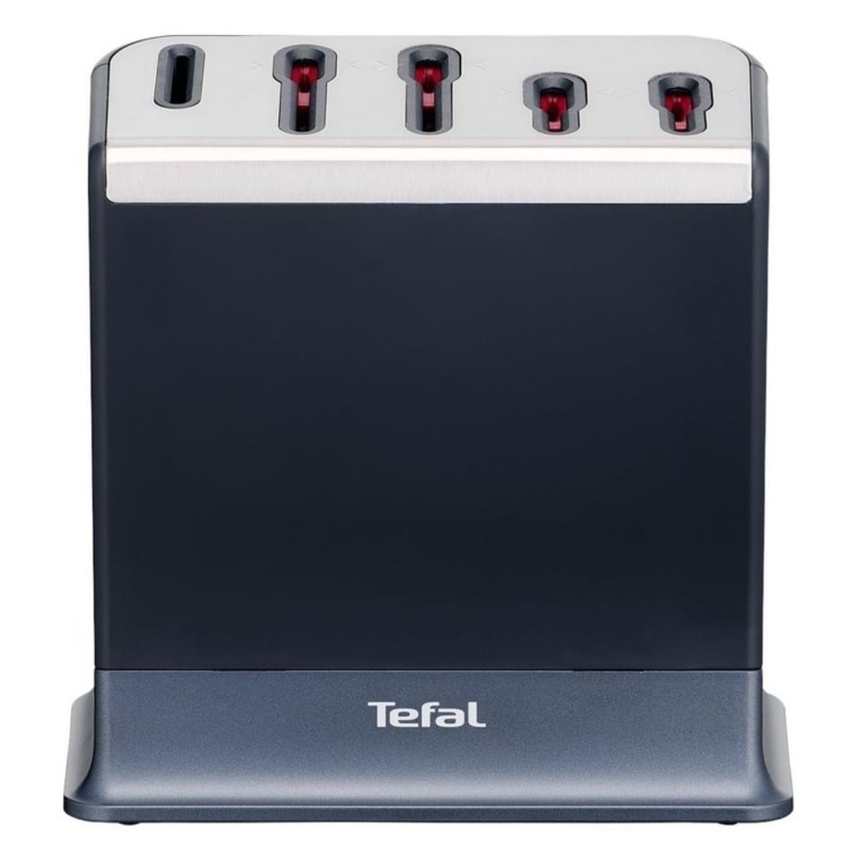 Bekleyen Urun Katalogu Tefal Tefal EverSharp 5'li Entegre Bileyicili Standlı Bıçak Seti - (2100139800)