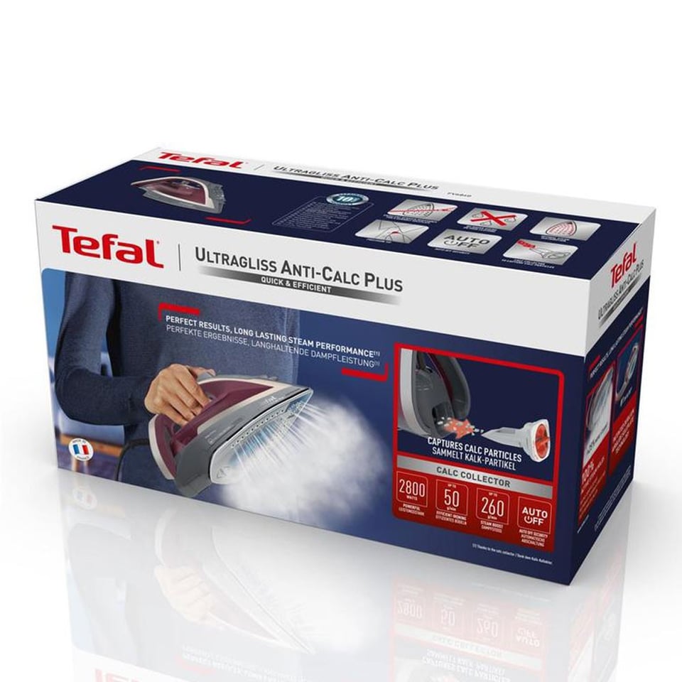 Tefal FV6840E0 Ultragliss Anti Calc Plus Buharlı Ütü (1830007809)