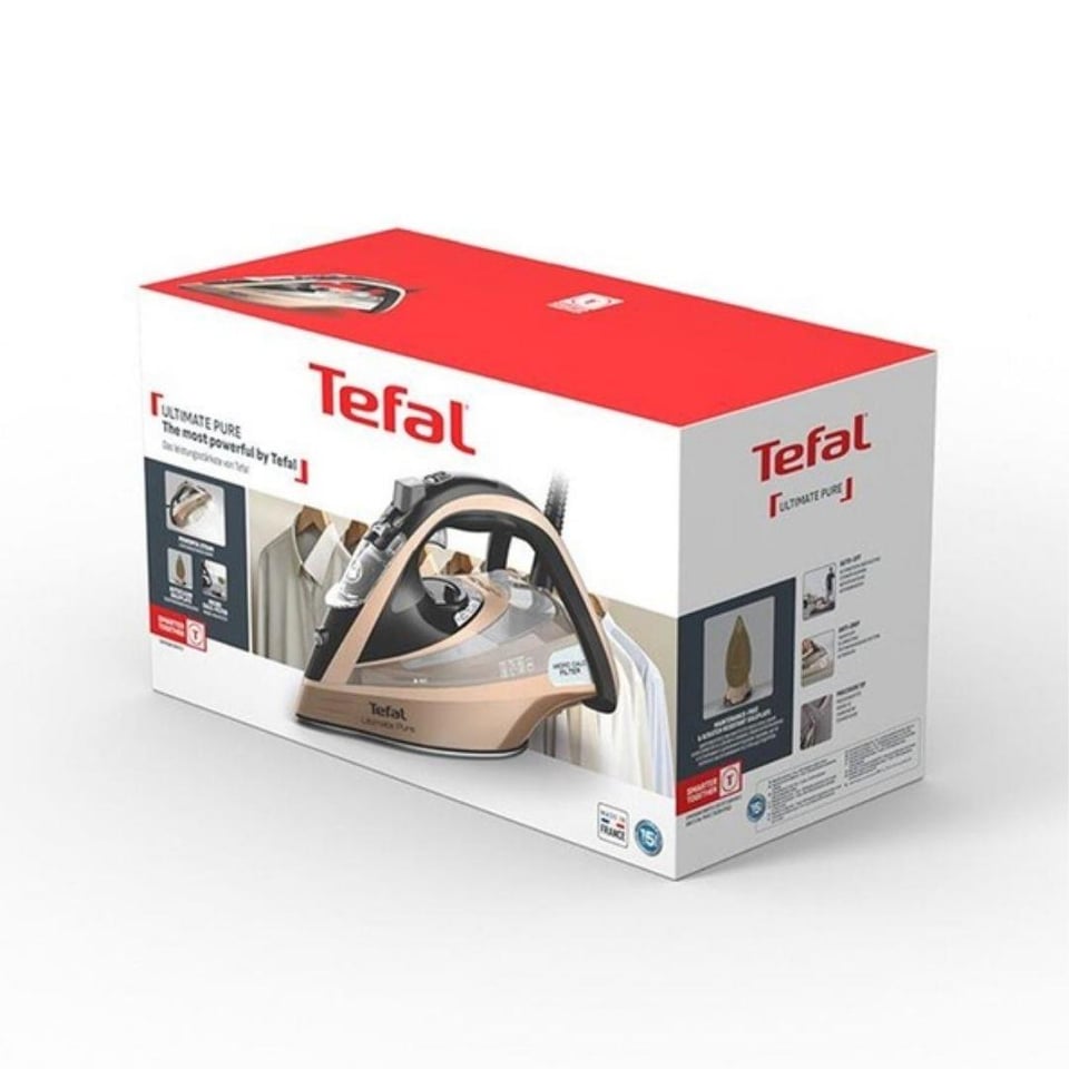 Ütü & Ütü Masası Tefal Tefal FV9852 Ultimate Pure 3200 W Autoclean Tabanlı Buharlı Ütü