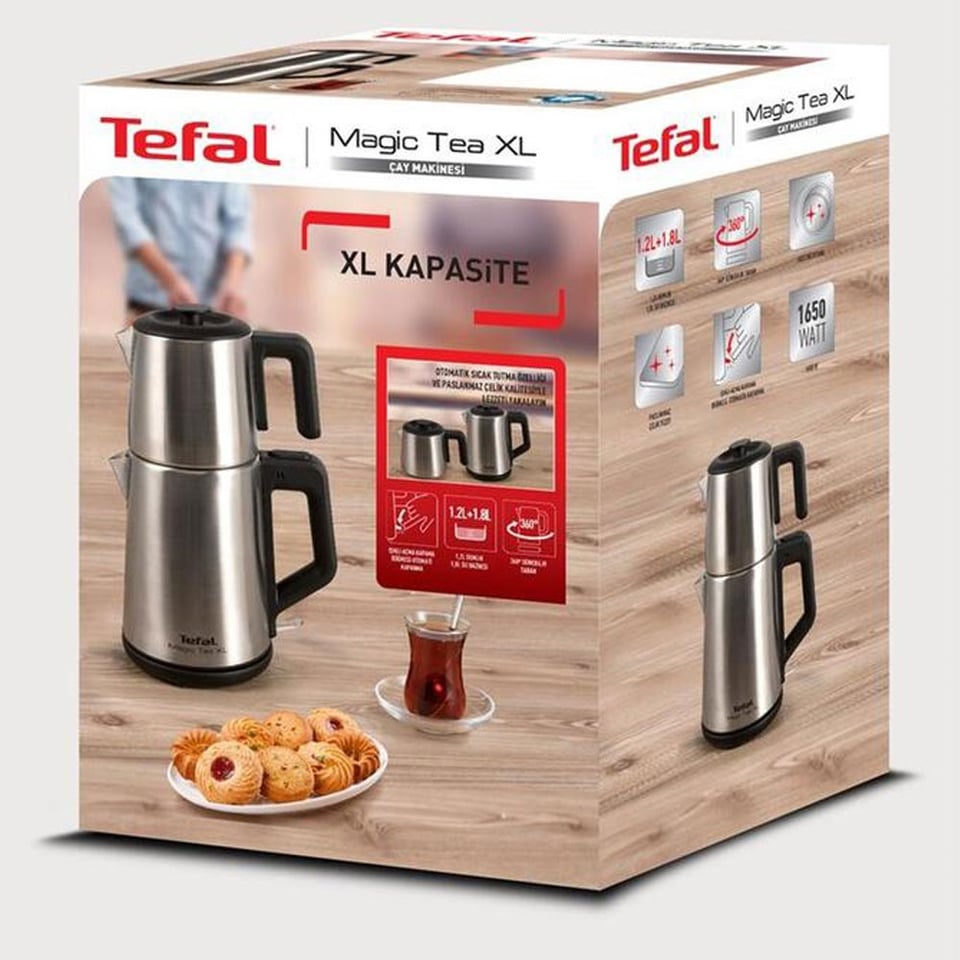 Tefal Magic Tea XL Çay Makinesi Siyah (9100046891)
