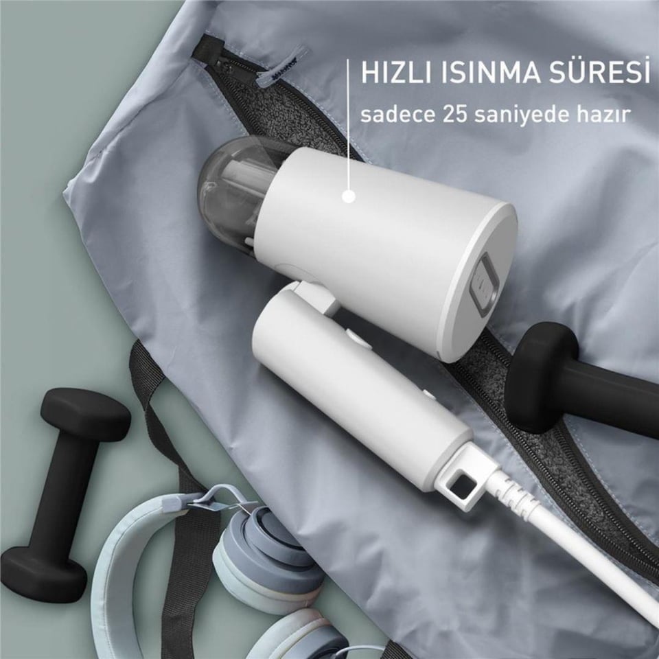 Ütü & Ütü Masası Tefal Tefal Origin Travel DT1020 Katlanabilir Buharlı Düzleştirici Seyahat Ütüsü
