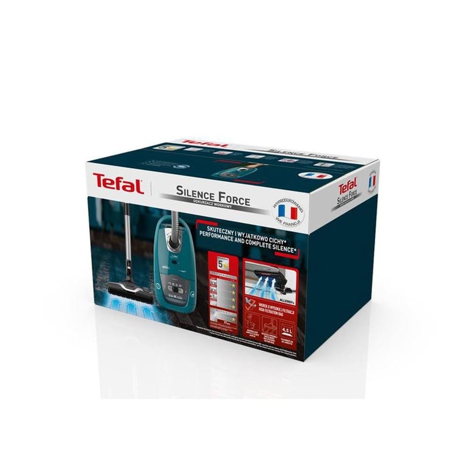 Tefal TW7752 5 Silence Force Cyclonic Toz Torbalı Elektrikli Süpürge (2211400621)