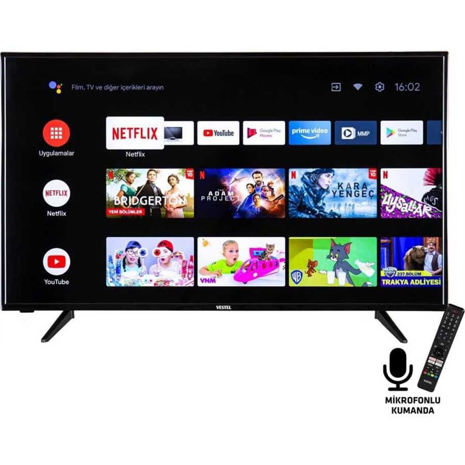 Vestel 20277135 43UA9520 4 K ANDROİD TELEVİZYON