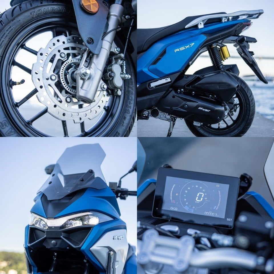 Motosiklet Volta Volta Revolt RSX7 150 cc Scooter Motosiklet
