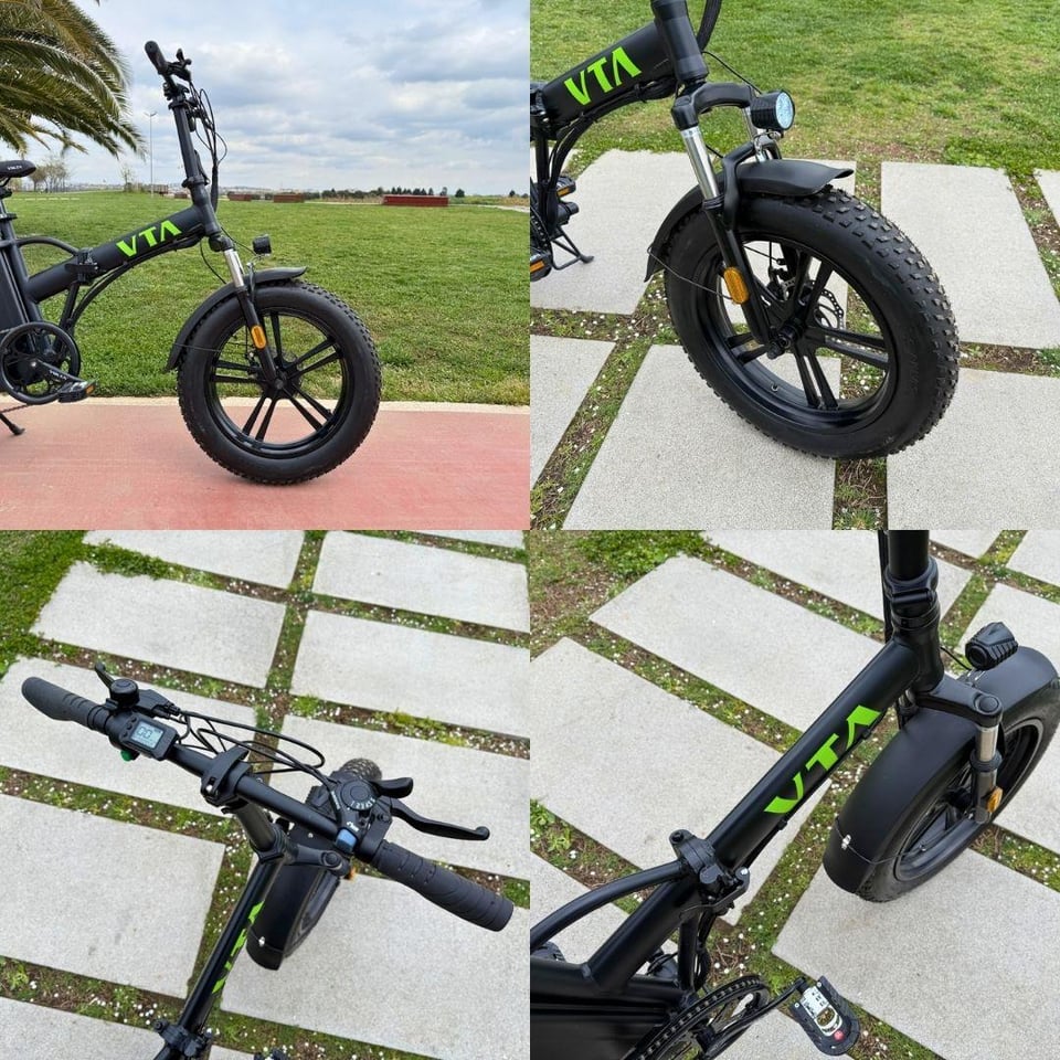 Bisiklet Volta Volta VB2 Pro 250 W Katlanabilir Elektrikli Bisiklet 48V 13,5Ah