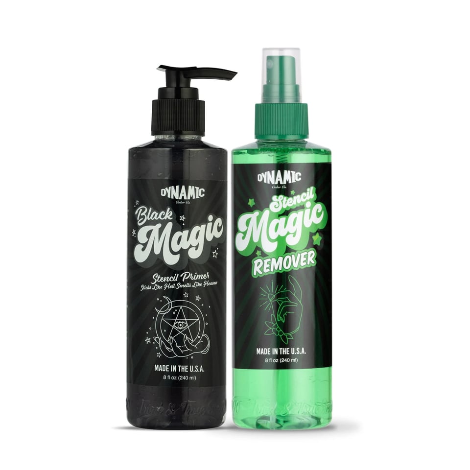 Dynamic Black Magic Stencil Set